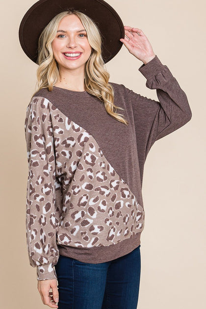 TRUEDAMES Pullover Brown Medium 4