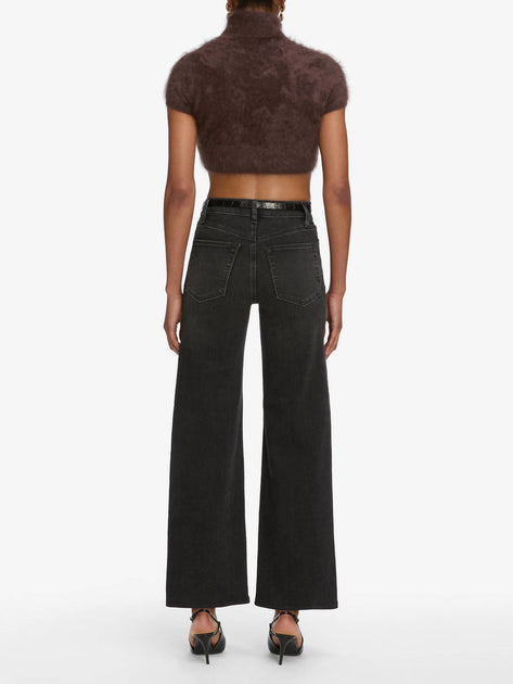 FRAME Le Slim Palazzo Pant Black 26 3