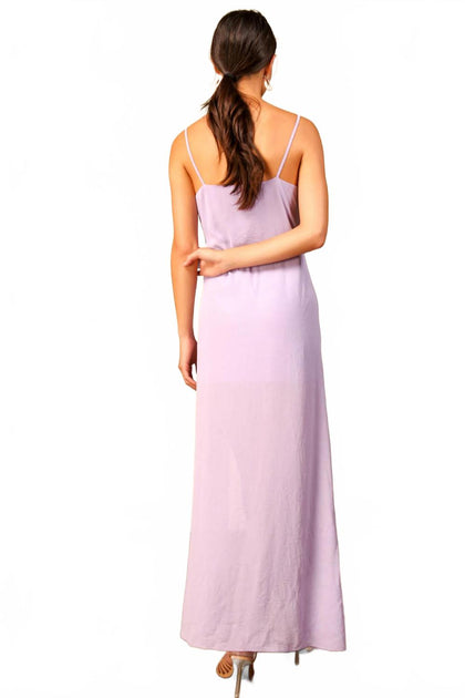 Line and Dot Mara Maxi Purple Small Dress 4