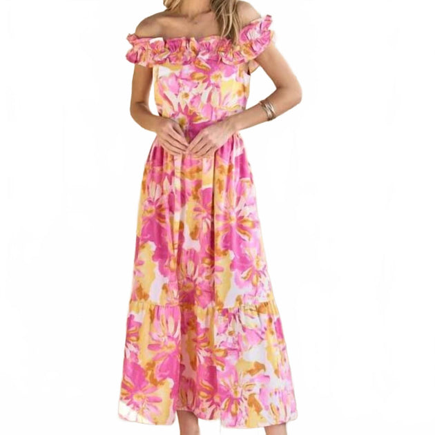 Hailey & Co On Island Time Dress Multi Small 2