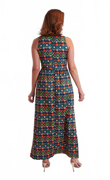 CK Bradley Nina Maxi Dress Multi Medium 4
