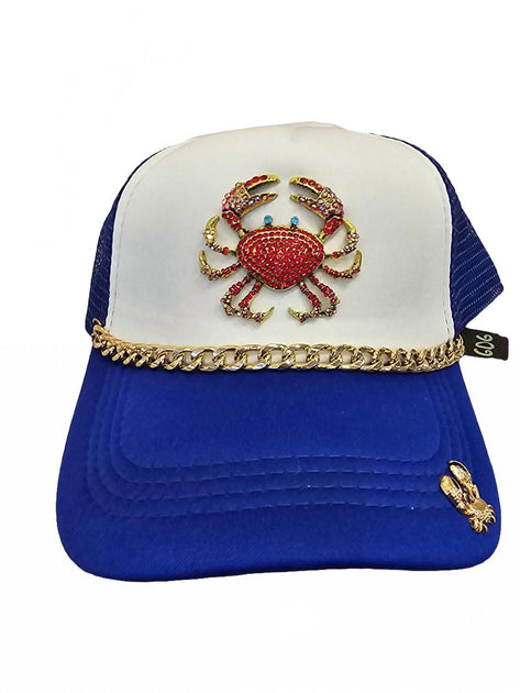 GDG Hats Crab Hat Blue One Size 2