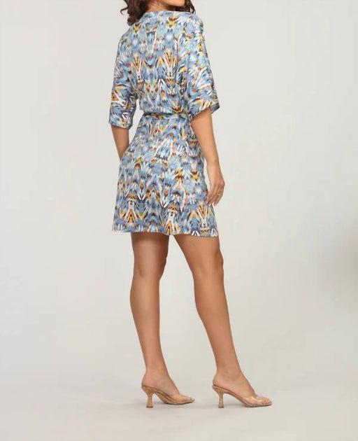 Veronica M Katryna Robe Kimono Bleu Medium 3