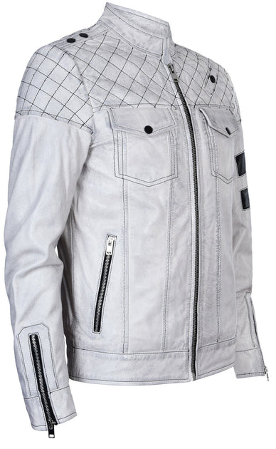 Infinity Cardiff Mens Racing Jacket White 5XLarge 3