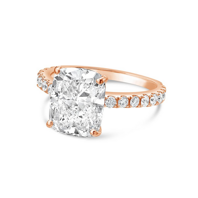 Diana M. Engagement Ring Rose Gold US 6 3