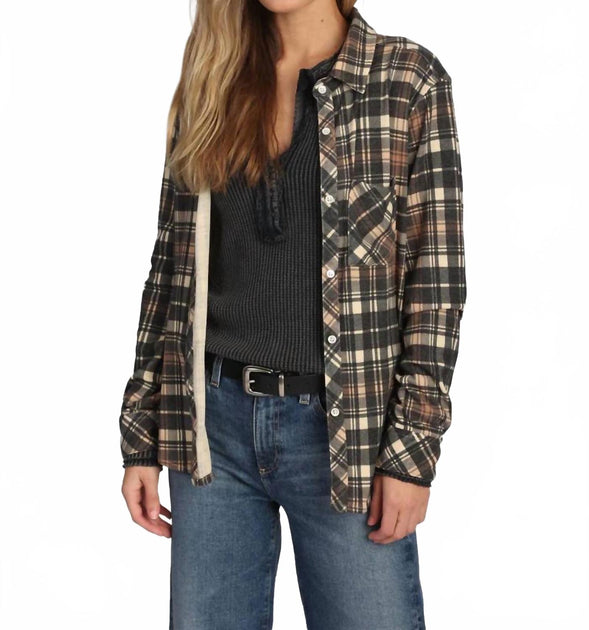 Dylan Emma Shirt Brown Medium 2