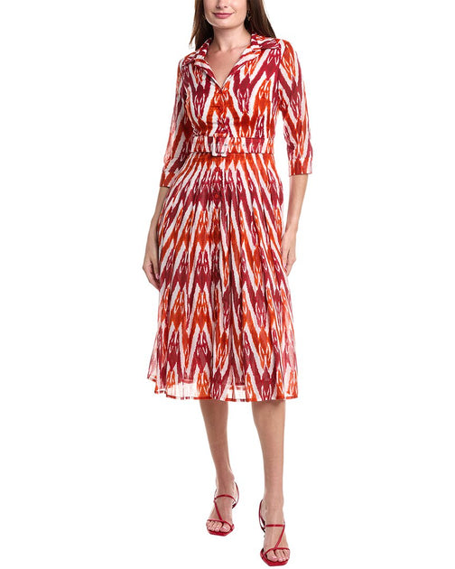 Samantha Sung Audrey Shirtdress Multi US 4 3