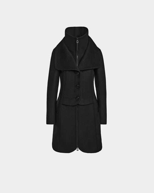 Rudsak Caroline Wool Coat Black Large 3