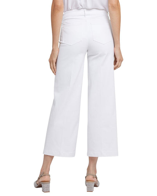 NYDJ Petite Teresa Wide Leg Jean White US 18 3