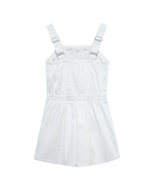 Habitual Embroidered Romper White US 14 3