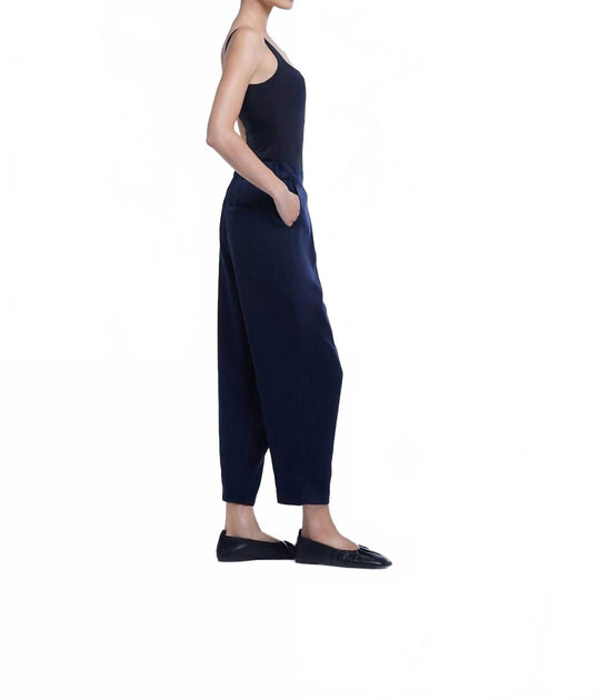 Dāl the Label Mid-Rise Tapered Pants Blue XLarge 3