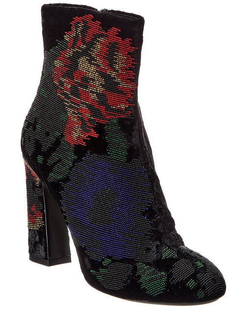 Roger Vivier Chunky Velvet Boot Multi EU 38 2