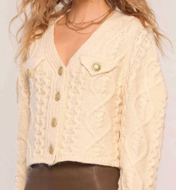Heartloom Vea Cardigan Weiß Small 4