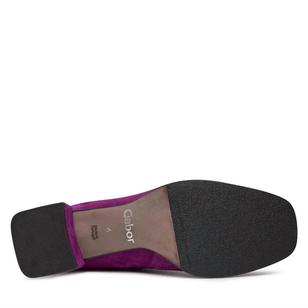 GABOR Ankle Boot Purple US 6.5 4