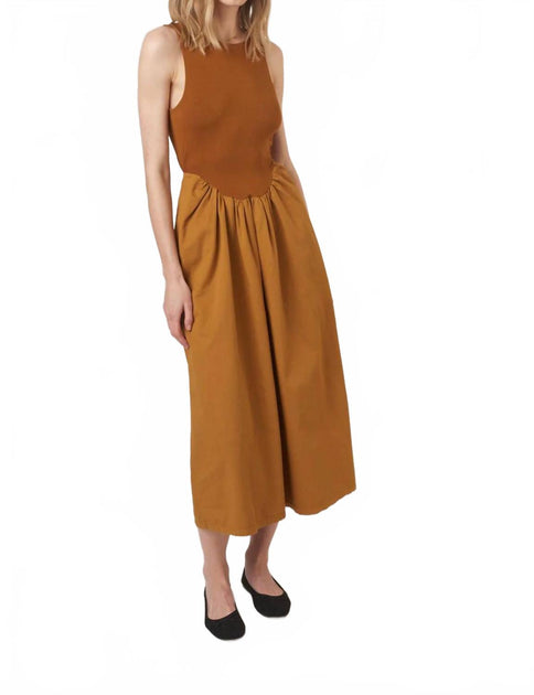 Project Social T Corinne Tank Dress Brown Large 4
