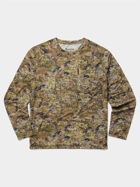 Duck Camp Lightweight Performance Drirelease Crew Shirt Gold 2X 3