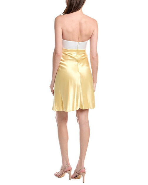 issue New York Robe Mini Sans Manches Jaune US 4 3
