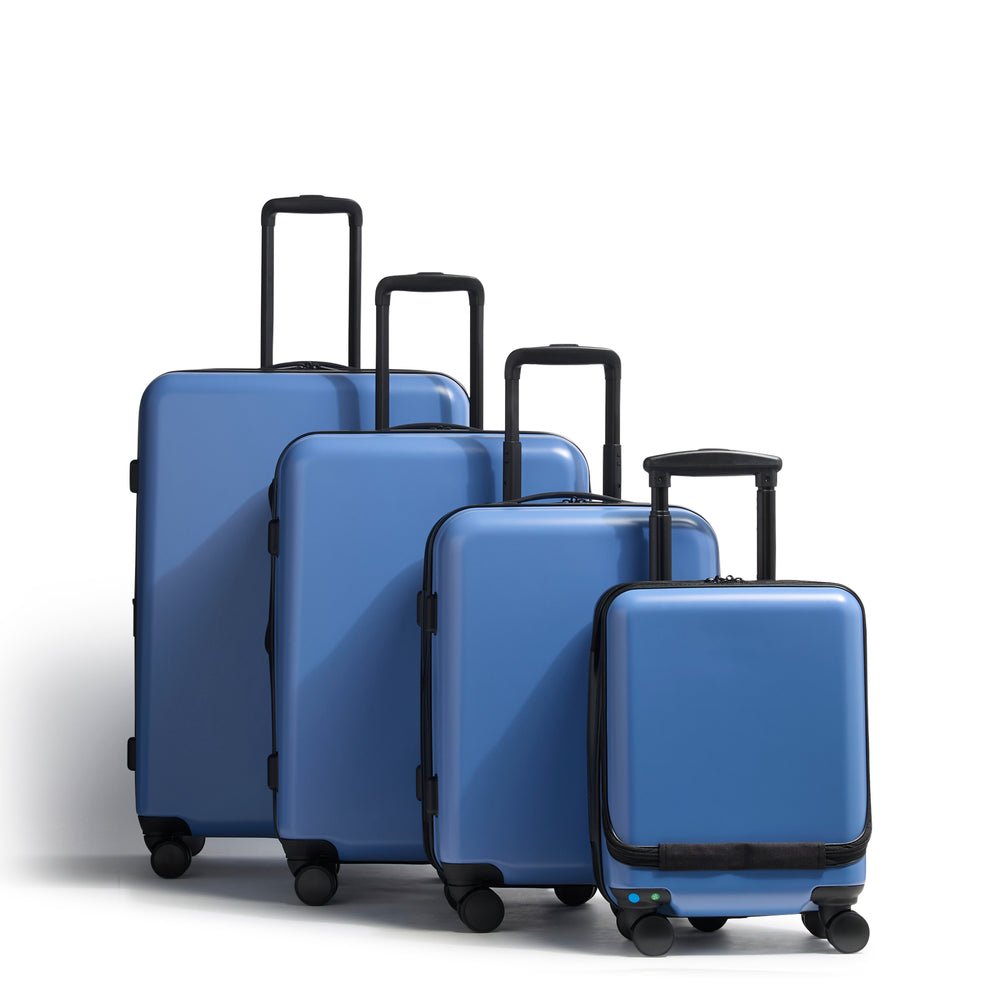 SB02-059 ブルー将軍 パラレル リミテッドパック　4枚セット Vera Bradley Outlet Hardside Luggage 4 Piece Nested Luggage Set
