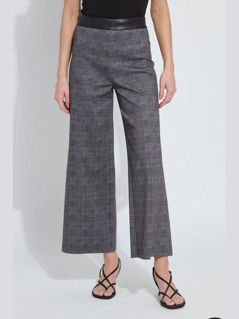 Lysse Denver Wide Leg Pant Grey Small 2
