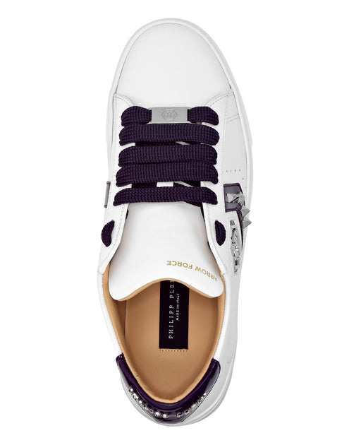 Philipp Plein Lo-Top Leather Arrow Force Studs Sneakers Multi EU 35 4