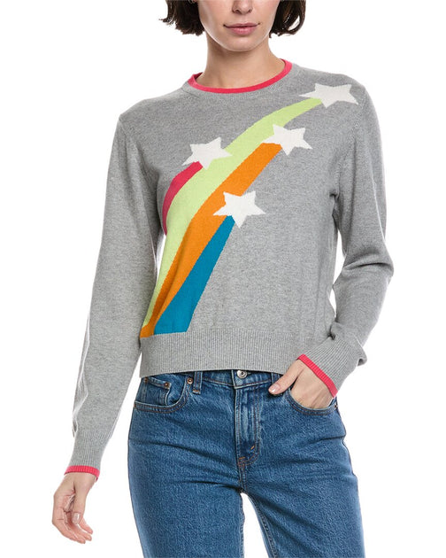 Brodie Cashmere Shooting Star Sweater Grey XL 2