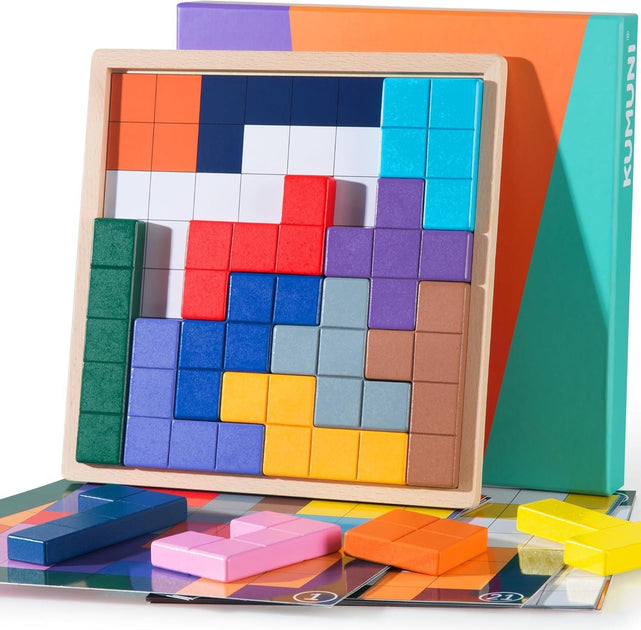 Jeu d'association de tuiles en bois BBTEE 3