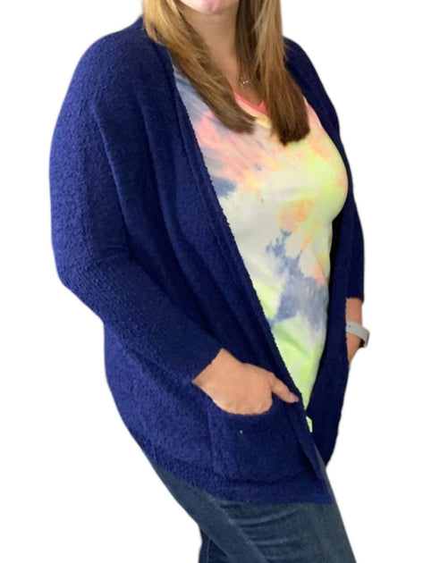 HEIMISH Everyday Cardigan Blue 1X 4