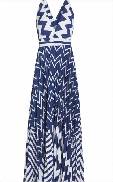 MILLY Oria Dress In Blue