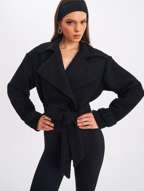 Miss Circle Dara Coat Black XLarge 3