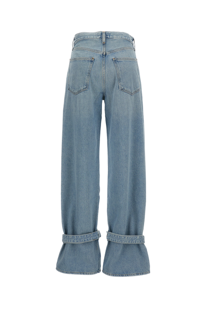 AGOLDE Jeans Mit Gerafftem Saum Blau 25 3