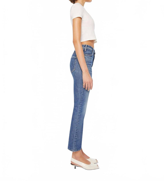 Mother Hustler Ankle Jeans Blue 31 3