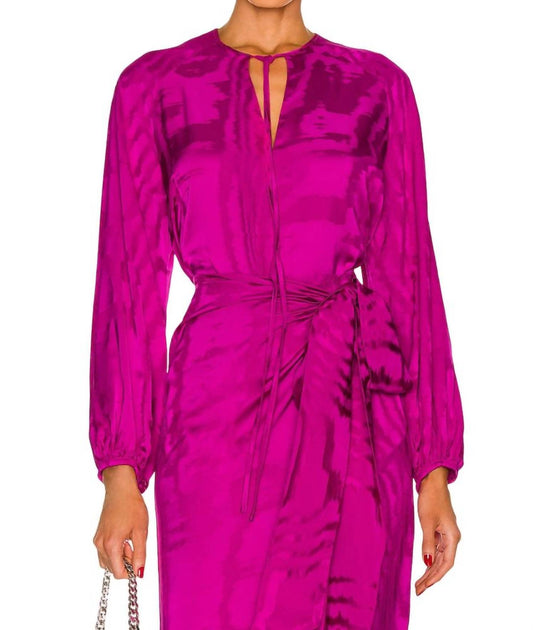 Silvia Tcherassi Vigolene Blouse Pink Medium 2