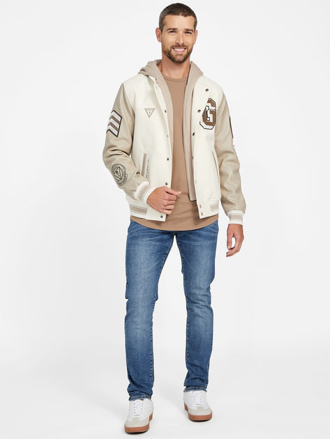 Guess Factory Lark Varsity Jacket | ShopSimon