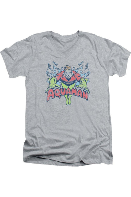 Gildan DC Comics Splish Splash T-Shirt Gris XXL 2