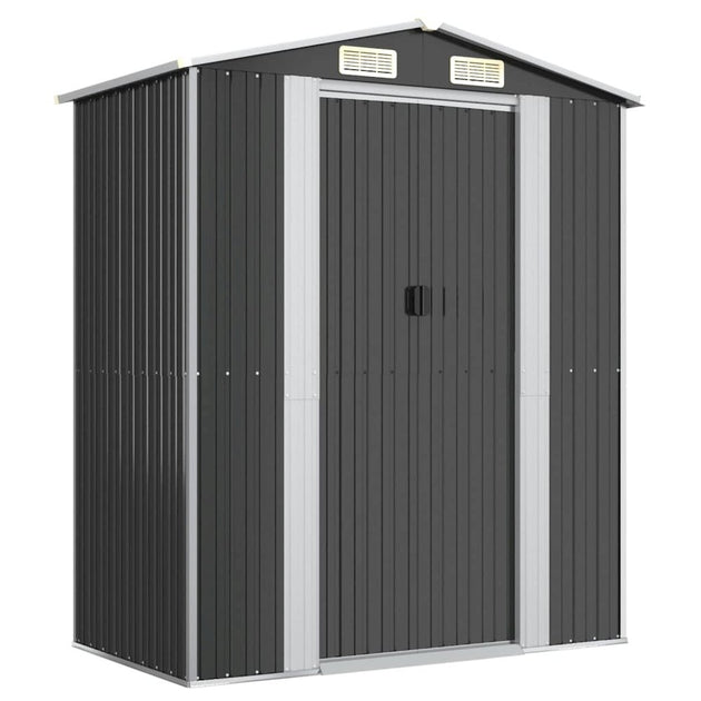 vidaXL Abri de Jardin Anthracite Acier Galvanisé 3