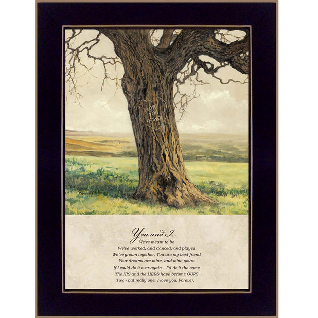 Hivvago Forever Black Framed Print Wall Art 3