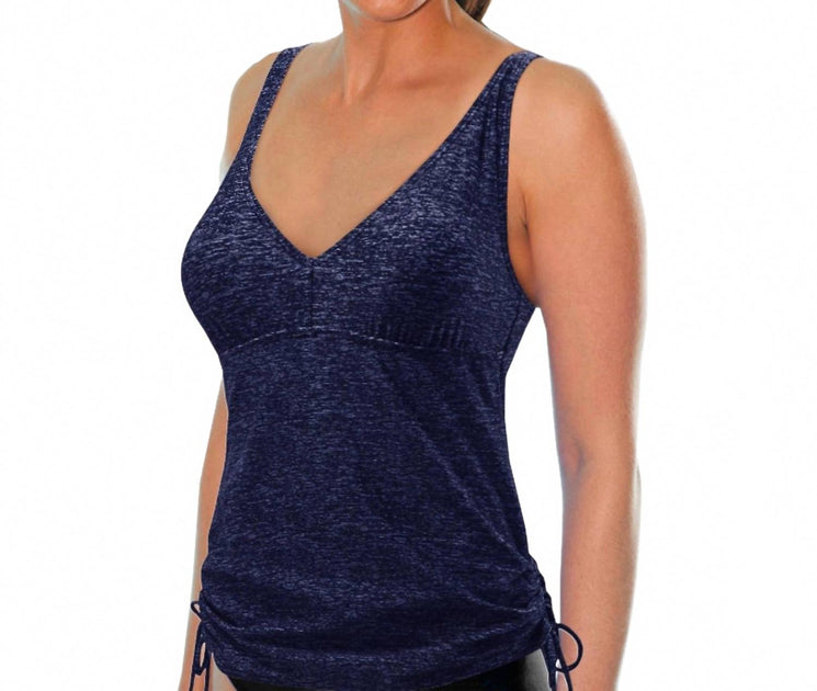TYR Mantra Tankini Top Blue US 6 2