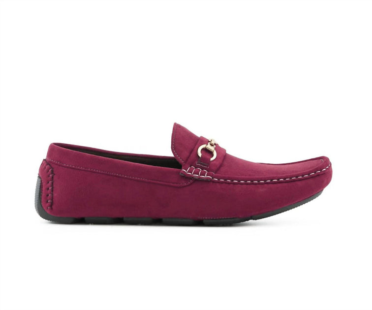 Amali Ecker Driving Moccasins Burgundy US 10 2