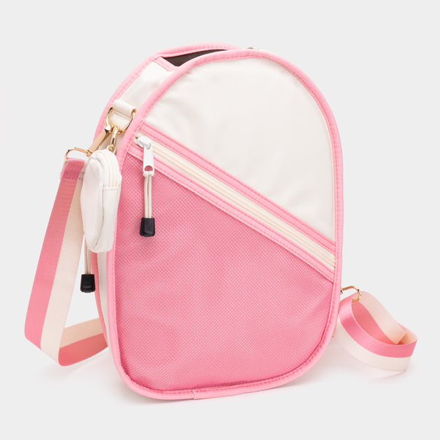 FASHNZFAB Pickleball Sling Bag Pink One Size 5