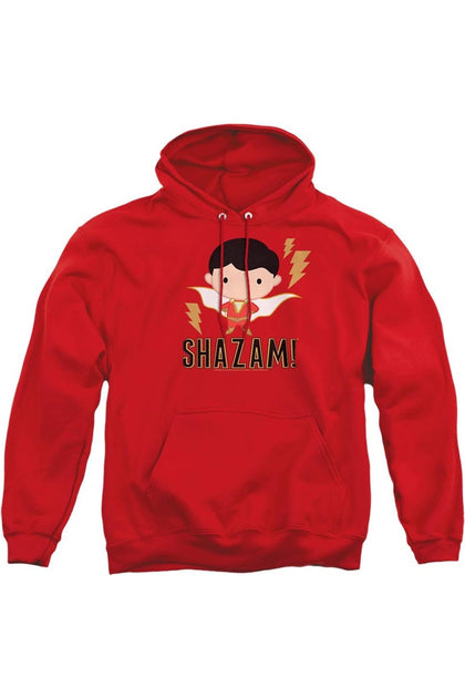 Gildan Shazam Movie Chibi Adult Pullover Hoodie Red XL 2