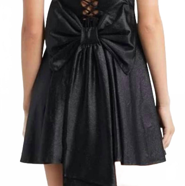 Emerald Sundae Fit and Flare Mini Dress Black Large 3
