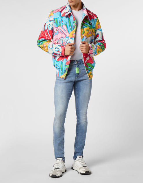 Philipp Plein Bombing Bomber Jacket Multi EU 52 3