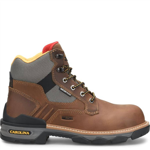 Carolina Cancellor 6" Work Boots Brown US 10 3