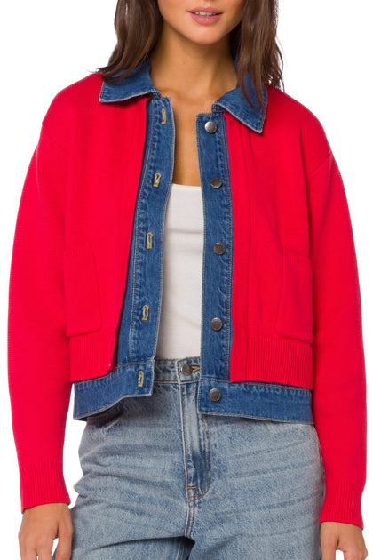 Velvet Heart Francis Jacket Red Small 2