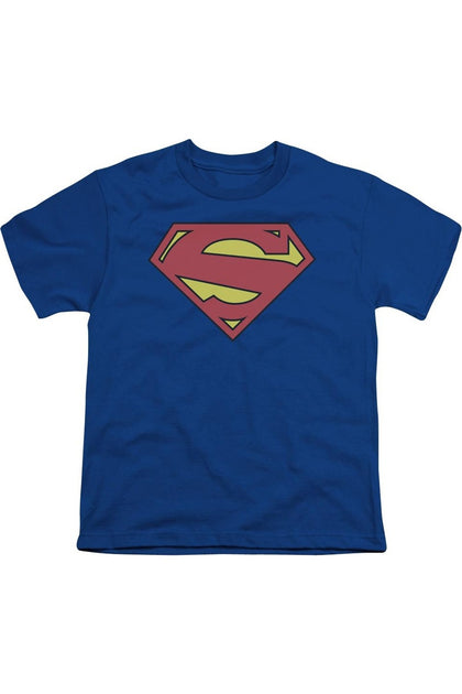 Gildan Superman New 52 Shield T-Shirt Blue Small 2