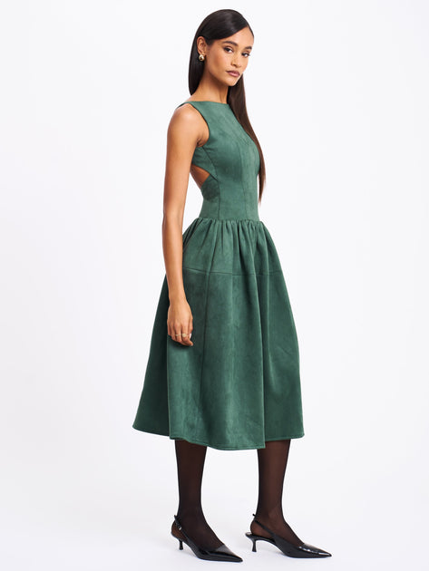 Miss Circle Laila Dress Green Small 4