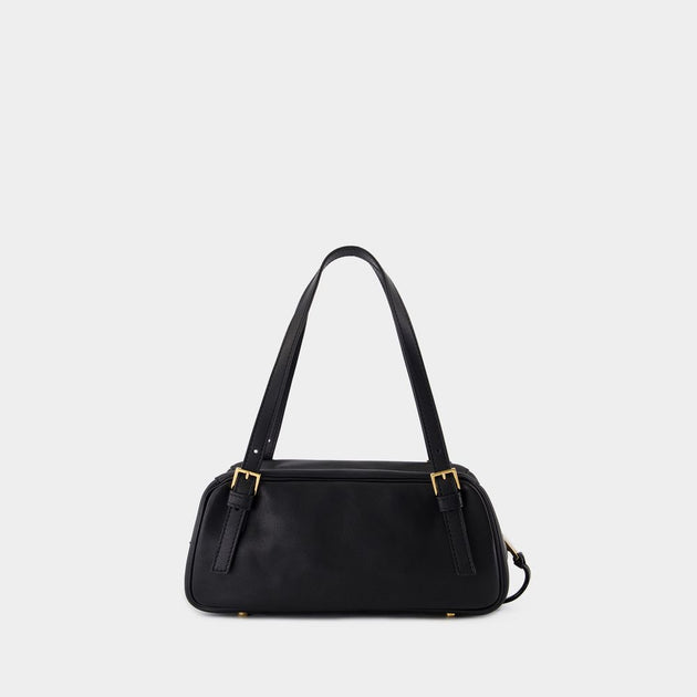 Versace Shoulder Bag Leather Black 4