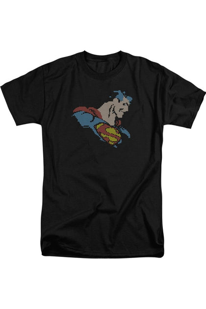 Gildan DC Comics Lite Brite Superman T-Shirt Schwarz XL 2