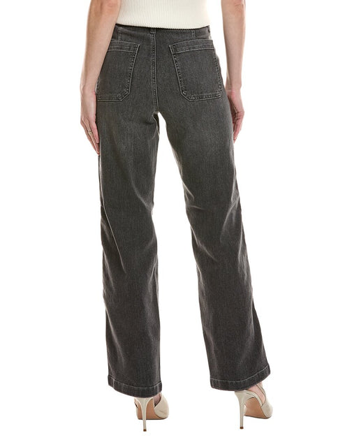NYDJ Brooke Straight Leg Jeans Grau US 10 3