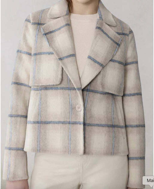 SOIA & KYO Selah Boxy Blazer Multi Small 4